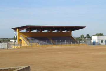 Tribuna impianto sportivo San Marzano